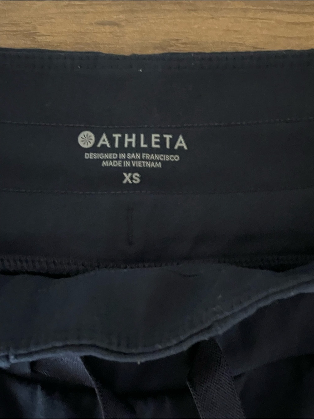 Athleta Navy Joggers with Side Stripe - Picture 5 of 5